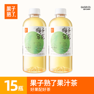 果子熟了 果汁茶 0脂肪 梅子烏龍茶飲料 487mL*15瓶