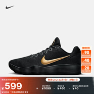 耐克男子透氣實(shí)戰籃球鞋冬季戶(hù)外NIKE HYPERDUNK 2017 LOW IH0634 070黑/金屬金/黑 42.5