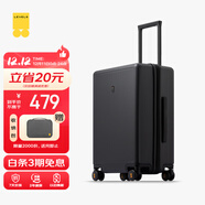 地平線(xiàn)8號（LEVEL8）行李箱密碼拉桿箱男女托運大容量萬(wàn)向輪學(xué)生旅行者PC箱 24英寸黑