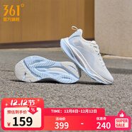 361°運動(dòng)鞋男鞋赤焰4秋冬季網(wǎng)面透氣跑鞋男輕便通勤減震專(zhuān)業(yè)跑步鞋 羽毛白/冰河藍 密網(wǎng)【女】 38