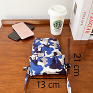 OIMG東北哈爾濱手機防凍神器保暖加熱防凍套冬天戶(hù)外保溫袋蘋(píng)果vivo 藍迷彩加大加厚 5寸屏 -- 10寸 iPhone15ProMax