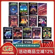 MC我的世界官方小說(shuō) 英文原版 18冊 Minecraft The Island Crash/Mountain 青少年科幻勵志冒險故事游戲書(shū) 綠山墻
