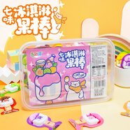 春雨園七味冰淇淋水果棒水果奶酪棒果凍番石榴味可樂(lè )味奶茶味兒童 混合60支精致盒裝