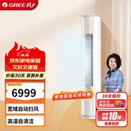 格力（GREE）2匹 京暢 新一級能效 變頻冷暖 凈菌自潔 立柜式空調柜機 KFR-50LW/(50587)FNhAc-B1(JDWIFI)