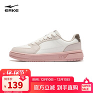 鴻星爾克板鞋女秋季休閑鞋透氣百搭經(jīng)典小白鞋女鞋天和52125101480