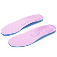 浪戰適配361運動(dòng)鞋墊男女按摩防臭吸汗高彈減震柔軟加厚跑步籃球軍訓 粉色【2雙裝】 38碼