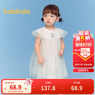 巴拉巴拉寶寶連衣裙兒童公主裙女童裙子夏裝2025洋氣208225111044
