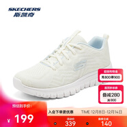 斯凱奇男女鞋跑步鞋旅游鞋透氣運動(dòng)媽媽舒適健步鞋12615