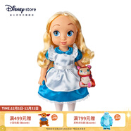 迪士尼（Disney）漫畫(huà)家公主娃娃玩偶艾莎洋娃娃白雪公主玩具兒童生日禮物 愛(ài)麗絲款 40cm