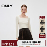 ONLY2025秋季新款氣質(zhì)高腰顯瘦A字短裙皮裙半身裙女|12519M002 E11 咖啡深棕色 M (165) 68A