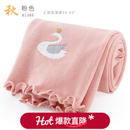 多妙屋女童打底褲夏季新款兒童褲子外穿防走光七分褲中大童洋氣白色長(cháng)褲 【春秋】動(dòng)物  粉色81386 140