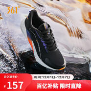 361°運動(dòng)鞋男秋冬季雨屏防潑水通勤休閑減震慢跑步鞋子男672032222-3