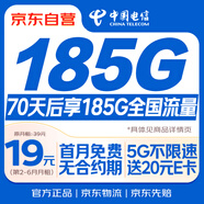 中國電信流量卡19元185G大全國通用長(cháng)期套餐移動(dòng)手機卡電話(huà)卡5G星王卡終身非無(wú)限永久