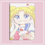 三星堆適配來(lái)圖定制三星Galaxy Tab A T350/T355C保護套X200/P350C平板電腦套SM-T700/P610防摔殼T800/T8 【奶油美少女】促銷(xiāo)/不送禮 三星T810/T813/T815/T819C