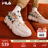 斐樂(lè )帕尼尼圣誕款FILA PANINI XMAS女鞋運動(dòng)鞋男鞋籃球鞋情侶老爹鞋 雪白/百合白-SL【男款】 39