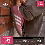 adidas「T頭鞋」STADT經(jīng)典時(shí)尚薄底運動(dòng)板鞋男女阿迪達斯三葉草 淺粉/漢玉白/樹(shù)脂黃(推薦女生選小半碼)   37