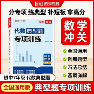 [榮恒]新版七年級全一冊數學(xué)代數題專(zhuān)項訓練 七年級代數幾何計算解題方法與技巧高效訓練典型題789年級教輔