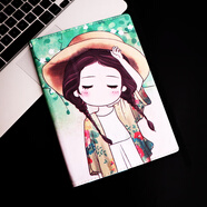 酷比魔方適配10.1寸12寸平板電腦保護套酷比魔方M5保護套 臺電M20皮套中柏M5卡通殼 昂達X20外套 帽子女孩