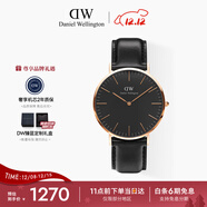 丹尼爾惠靈頓（DanielWellington）DW手表男士休閑商務(wù)皮帶男表時(shí)尚穿搭歐美表圣誕禮物DW127
