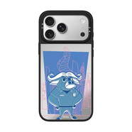 三棲虎瘋狂動(dòng)物城2適用于蘋(píng)果iphone17promax卡通可愛(ài)16Pro/15/14/13/12/Air磁吸MagSafe防摔保護手機殼 藍底大牛 iPhone17