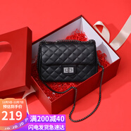 viney牛皮包包女包品牌鏈條包輕奢單肩斜挎包生日禮物高端送女友老婆