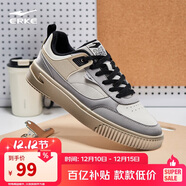 鴻星爾克運動(dòng)板鞋秋季潮流厚底輕便拼接個(gè)性百搭休閑滑板鞋子男鞋