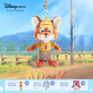 迪士尼（Disney）瘋狂動(dòng)物城童趣回歸系列朱迪尼克毛絨玩偶掛件掛飾送女生圣誕禮物 尼克掛件/瘋狂動(dòng)物城童趣回歸系列