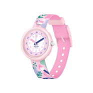 斯沃琪（Swatch）Flik Flak（飛菲）瑞士?jì)和直韺W(xué)生男女運動(dòng)石英腕表圣誕節禮物 幻彩藝術(shù)家ZFPNP142