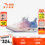 安踏兒童運動(dòng)鞋女大童跑步鞋2024夏季新款旋鈕扣犟彈科技透氣網(wǎng)面學(xué)生 安踏白/珍珠粉/多瑙河藍-4 38