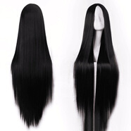 京營(yíng)甄選【官方】cos假發(fā) 黑長(cháng)直發(fā)中分/古裝動(dòng)漫/殺阡陌/男女通用中分長(cháng) 高溫絲自然黑