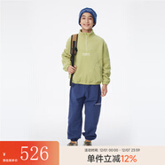 onmygame【彩殼褲】?jì)和\動(dòng)長(cháng)褲男童女童休閑戶(hù)外束腳防潑水褲子 爪菊黃衛衣+深海藍褲子 150