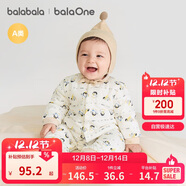 巴拉巴拉童裝連體衣新生兒2025新款冬裝爬服加厚男女?huà)胪路?08425133202