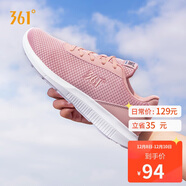 361°運動(dòng)鞋女秋冬季網(wǎng)面透氣輕便戶(hù)外健身休閑跑步鞋子女681832270-2
