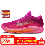 耐克NIKE男子籃球鞋G.T. HUSTLE 3 EP低幫運動(dòng)鞋FV5952-601紫粉44