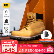 CAT卡特經(jīng)典大黃靴馬丁靴男鞋牛皮面固特異戶(hù)外工裝靴P725756P1EDC25 經(jīng)典款 41