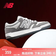 NEW BALANCENB官方板鞋男鞋女鞋復古休閑平底鞋低幫百搭運動(dòng)鞋BB480L系列 淺灰色/深灰色 BB480LEC 38 (腳長(cháng)23.5cm)