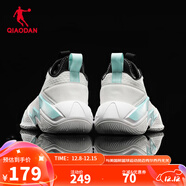 喬丹QIAODAN籃球鞋破影2代秋季新款減震球鞋高幫籃球鞋戰靴 喬丹白黑色 41