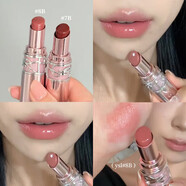 圣羅蘭圣羅蘭YSL圓管銀管粉管口紅唇膏滋潤顯色保濕易上色提升氣色禮物 #8B透光杏茶 粉管