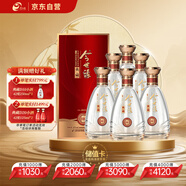 今世緣 典藏D10 濃香型/幽雅醇厚型白酒 42度 500ml*6瓶 整箱裝