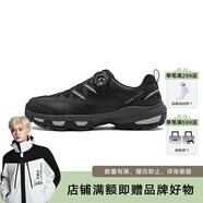 普尼1972秋季新款男子Goya城市戶(hù)外防滑支撐運動(dòng)鞋跑步鞋 244M1GA01BK 黑色 41.5