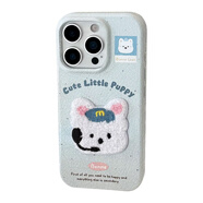 AIRDUANG秋冬毛絨小動(dòng)物適用OPPOreno15/14/13皮紋FINDX9手機殼OPPOfindx8 荔枝紋-藍色-398深藍色英文波點(diǎn)+GZ1321 OPPORENO15PRO