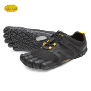 Vibram五指鞋男 戶(hù)外登山越野訓練赤足跑防滑耐磨防穿刺VTRAIL2.0 黑_黃色19M7601 40