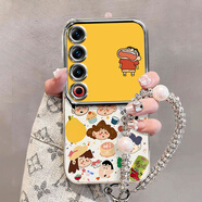 卡馳慕寧適用魅族21PRO手機殼三排小狗電鍍新款可愛(ài)硅膠魅族21外殼防摔20PRO手機套網(wǎng)紅21NOTE小眾MEIZU20 銀色-SZ3429小新+C328 魅族 21