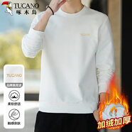 啄木鳥(niǎo)（TUCANO）衛衣男士潮流寬松圓領(lǐng)長(cháng)袖t恤加絨保暖休閑打底衫套頭上衣服男裝