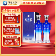 洋河天之藍 42度 480ml 雙瓶裝 綿柔濃香型白酒