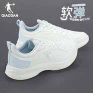喬丹女鞋運動(dòng)鞋休閑鞋女冬季新款網(wǎng)面透氣老爹鞋舒適軟底時(shí)尚跑步鞋女 象牙白/薄紗藍252G 37