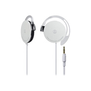 鐵三角【日本直郵】鐵三角（Audio-technica）耳掛式耳機 掛耳式運動(dòng)耳機不帶麥音樂(lè )耳機 ATH-EQ300M WH【白色】