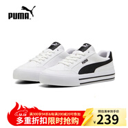 彪馬 Court Classic Vulc FS中性運動(dòng)休閑經(jīng)典復古百搭拼色帆布鞋 396353-02 42