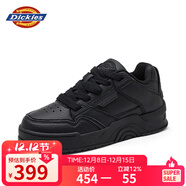 Dickies男士板鞋休閑鞋透氣增高男鞋運動(dòng)鞋 20B全黑 39