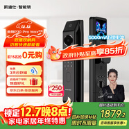 凱迪仕（kaadas）智能門(mén)鎖 雙攝人臉識別可視貓眼大屏指紋鎖 金剛P30 Pro Max雙攝